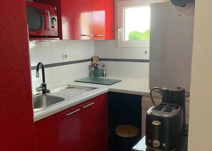 T2 Avec Balcon Face Au Golf Avec Piscine A * 波尔尼克